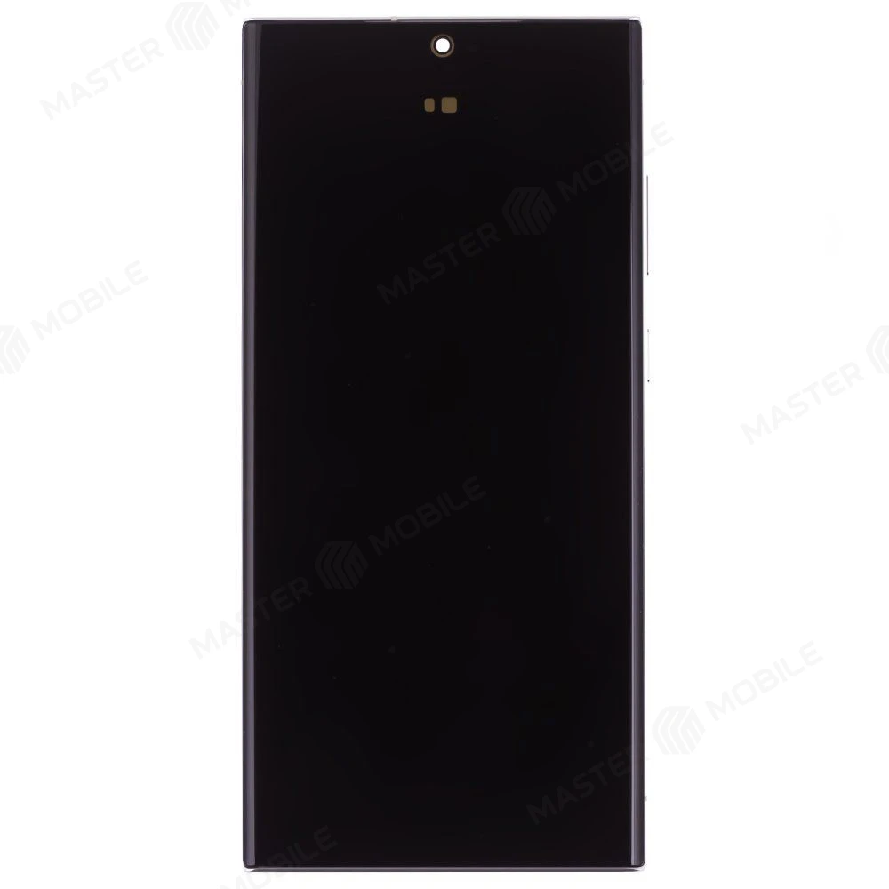 Дисплей для Samsung S918 Galaxy S23 Ultra + тачскрин (серебристый) (в рамке) (ORIG100) (SP) фото №1