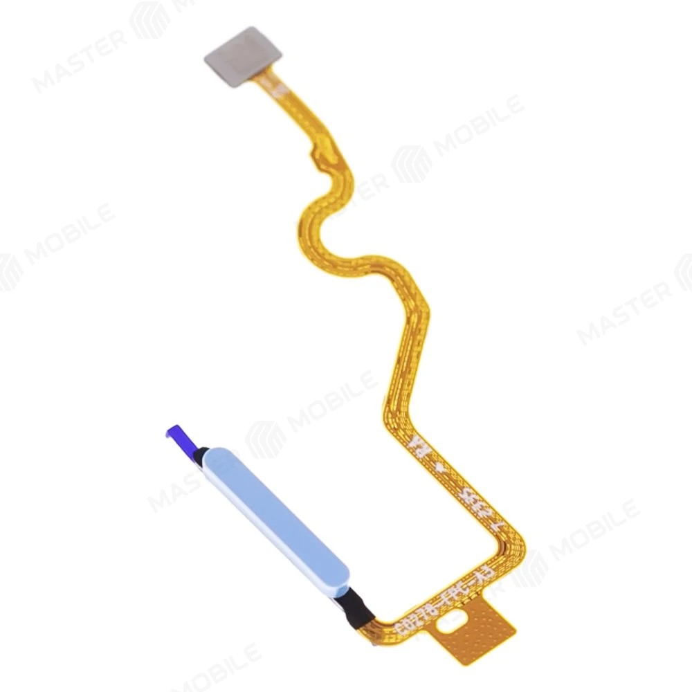 Шлейф для Infinix Note 30 4G (X6833B/X6731B) с комп. + сканер отпечатка пальца (голубой) фото №3