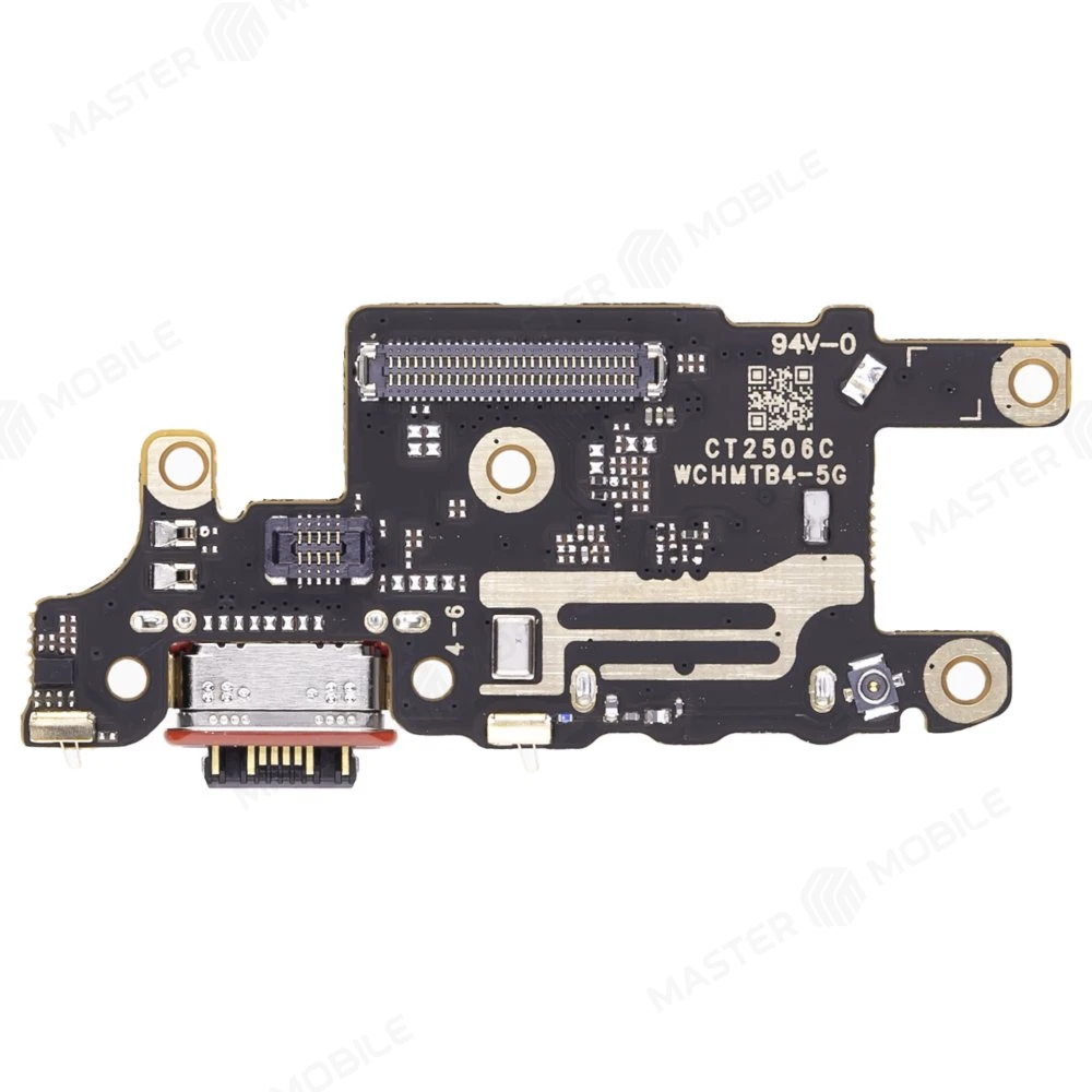 Нижняя плата для Xiaomi Poco X7 Pro (2412DPC0AG) с комп. + разъем зарядки + микрофон + разъем SIM фото №1