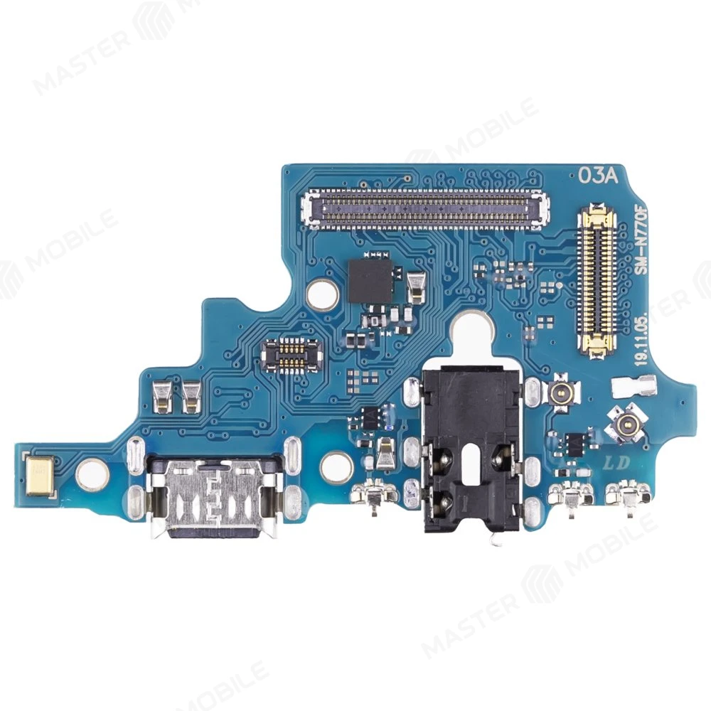 Нижняя плата для Samsung N770 Galaxy Note 10 Lite с комп. + разъем зарядки + микрофон фото №1