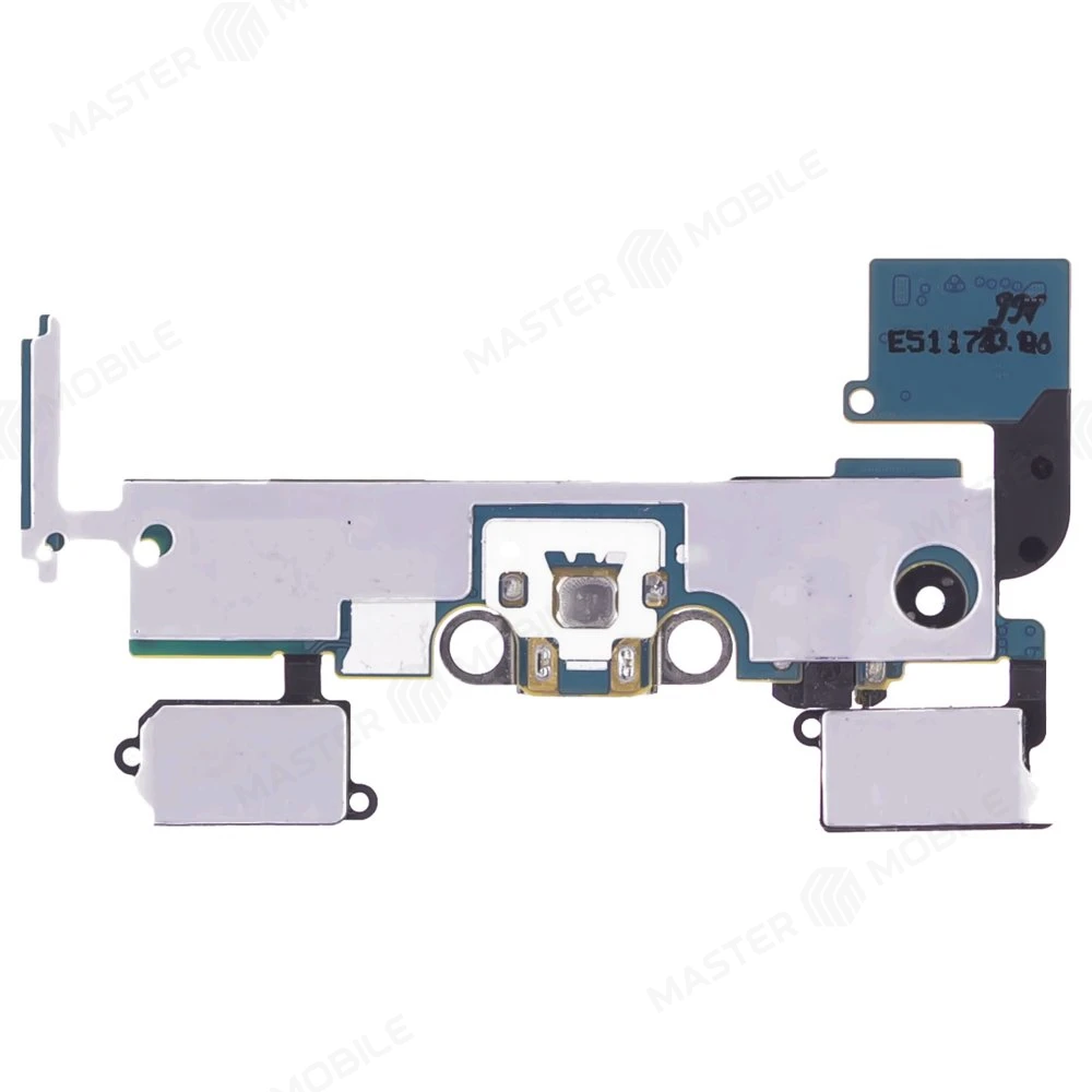 Шлейф для Samsung A500 Galaxy A5 с комп. (на кнопку Home) + разъем зарядки + разъем гарнитуры + микрофон  фото №2