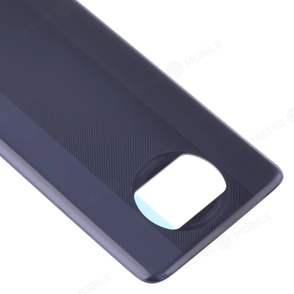 Задняя крышка для Xiaomi Poco X3 / Poco X3 NFC (M2007J20CG) / Poco X3 Pro (M2102J20SG) (серый) (Premium) фото №3