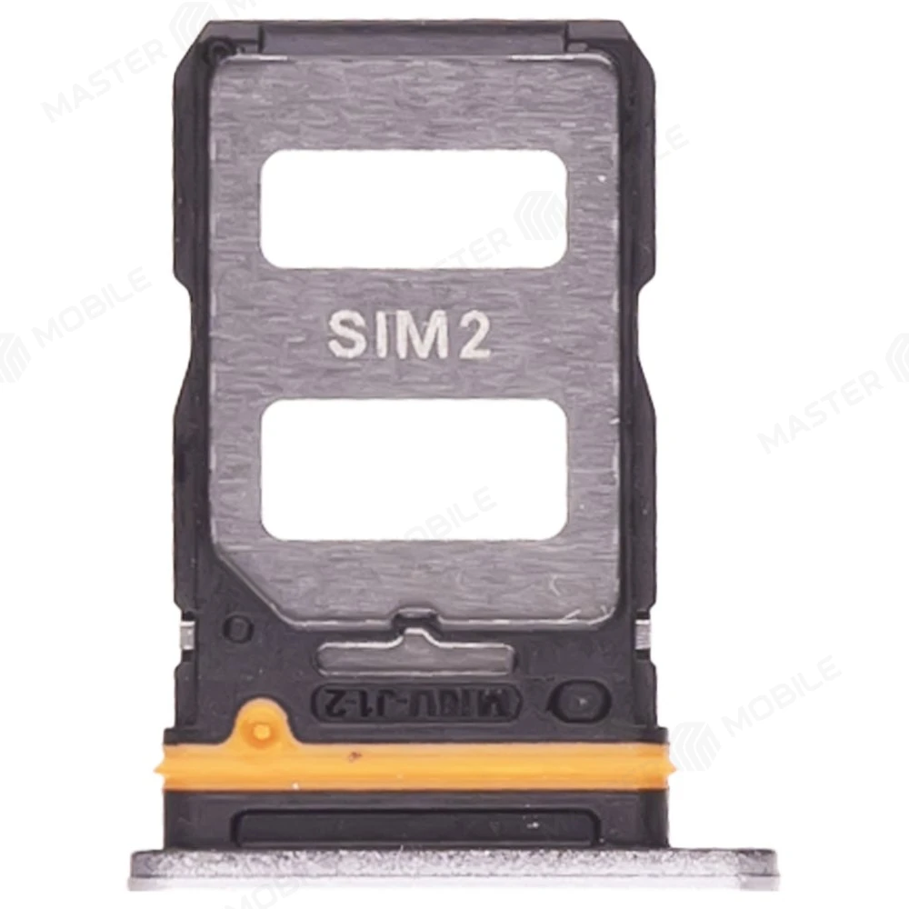 Держатель сим-карты для Xiaomi Redmi Note 12 Pro+ 5G (22101316UG) (серебристый) фото №2