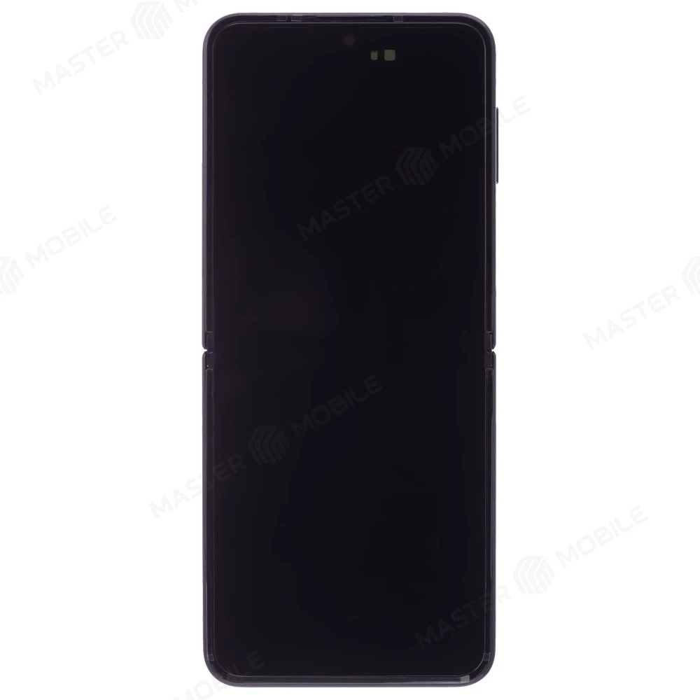 Дисплей для Samsung F721 Galaxy Z Flip 4 + тачскрин (внутренний) (черный) (в рамке) (ORIG100) (SP) фото №1