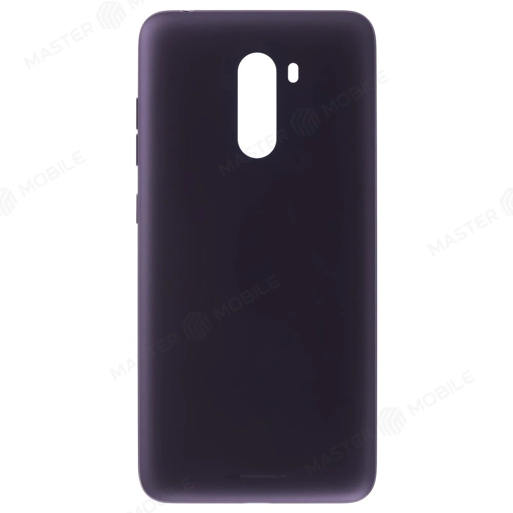 Задняя крышка для Xiaomi Pocophone F1 (M1805E10A) (черный)