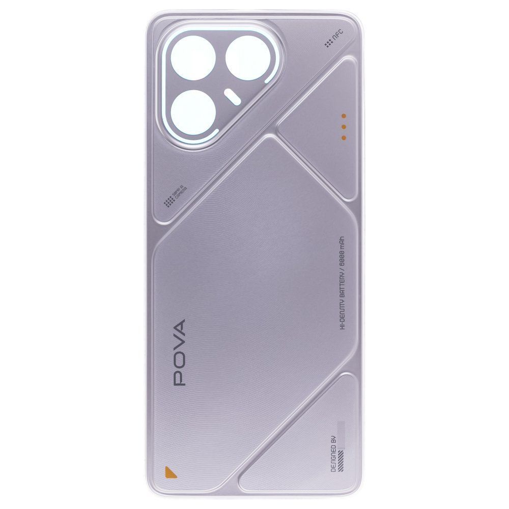 Задняя крышка для Tecno Pova 7 5G (LJ7) (серый)