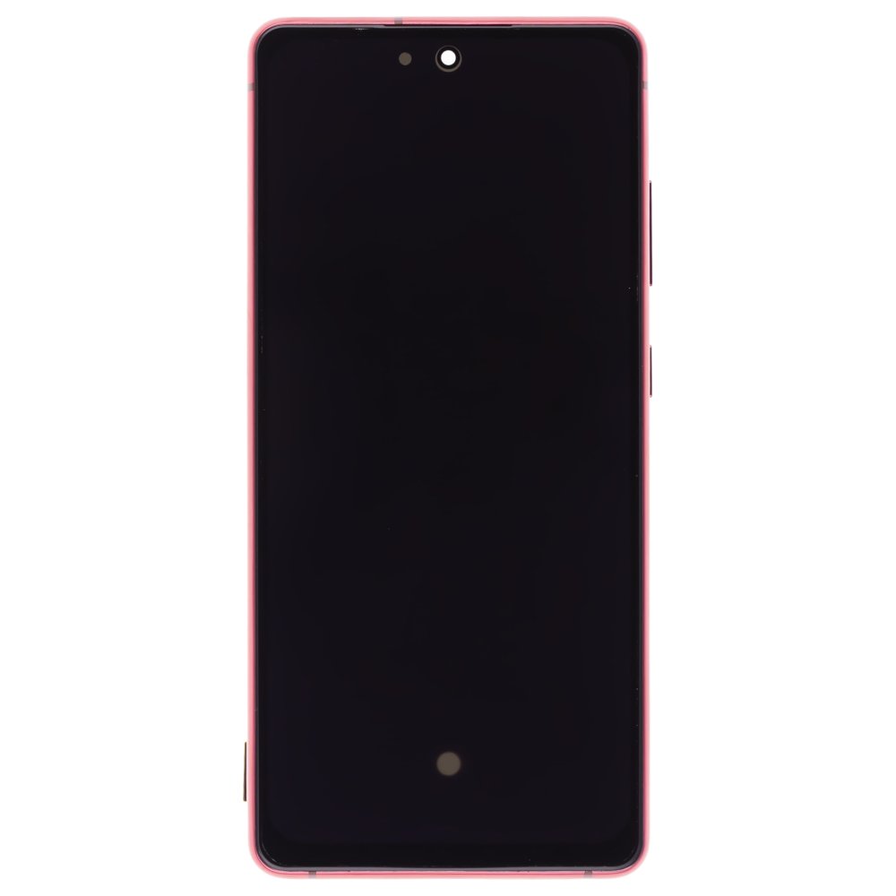 Дисплей для Samsung G780 Galaxy S20 FE + тачскрин (красный) (в рамке) (OLED) (Full Size)
