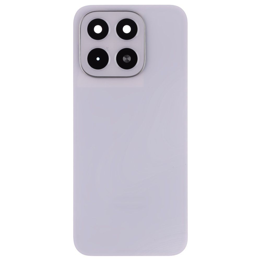 Задняя крышка для Huawei Honor X6c (NIC-LX1) (белый) (в сборе со стеклом камеры)