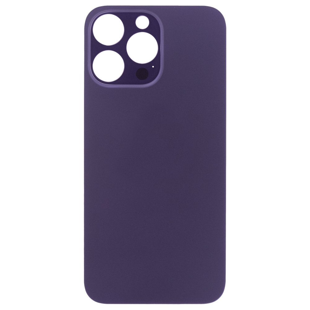 Задняя крышка для Apple iPhone 14 Pro Max (фиолетовый) (с широким отверстием) (Premium)