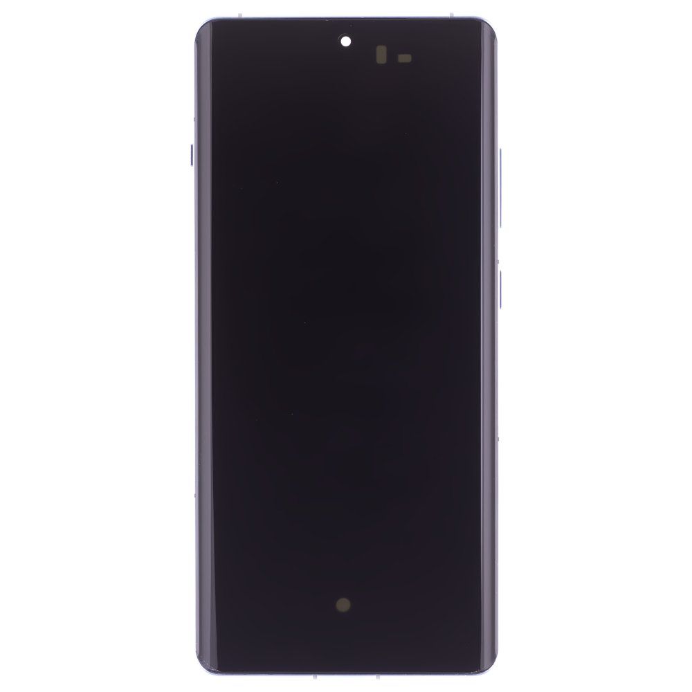 Дисплей для OnePlus 12R (CPH2609) + тачскрин (голубой) (в рамке) (ORIG100) (SP)