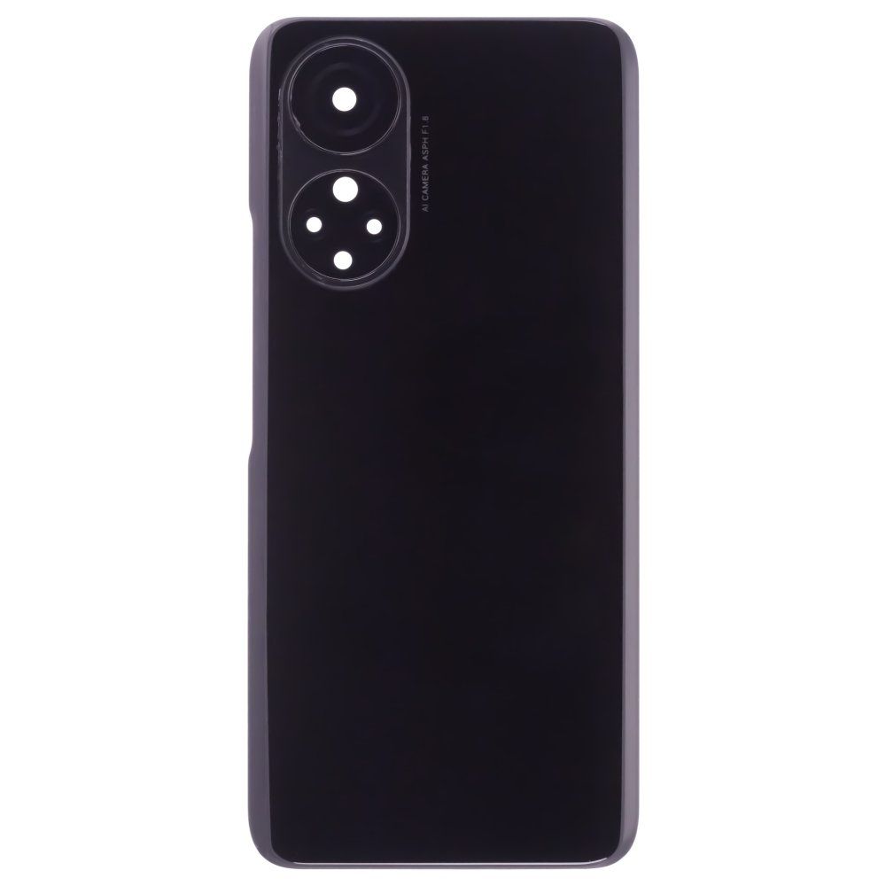 Задняя крышка для Huawei Honor X7 (CMA-LX1) (черный) (в сборе со стеклом камеры)