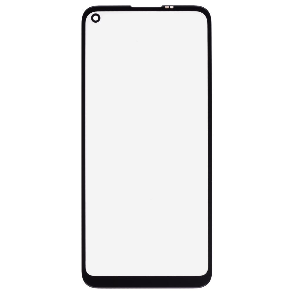 Стекло модуля для Samsung A115 Galaxy A11 / M115 Galaxy M11 + OCA (черный)