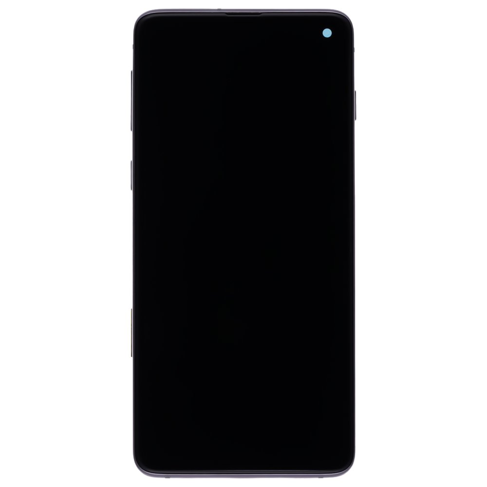 Дисплей для Samsung G973 Galaxy S10 + тачскрин (черный) (в рамке) (In-Cell)