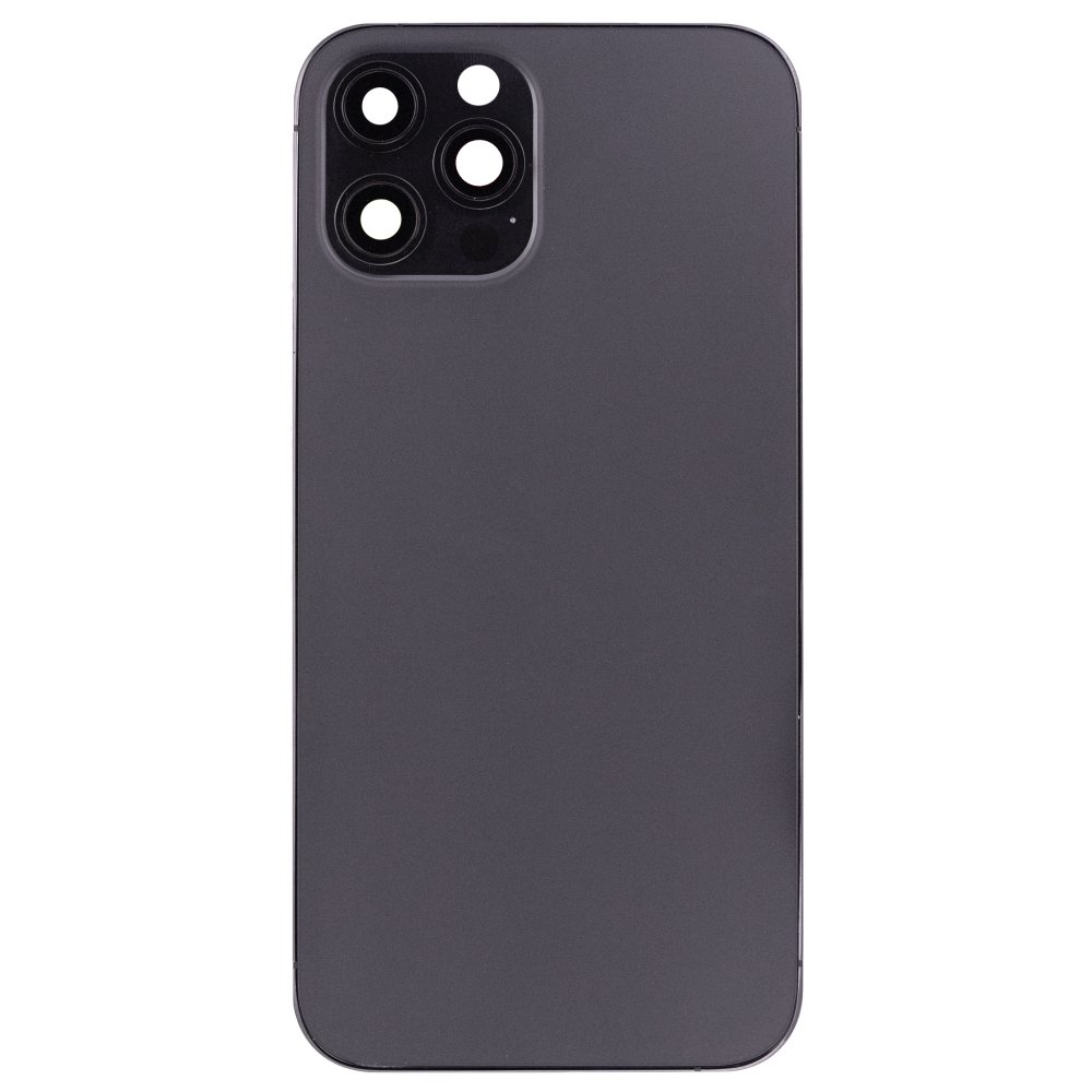 Корпус для Apple iPhone 12 Pro Max (серый) (Premium)