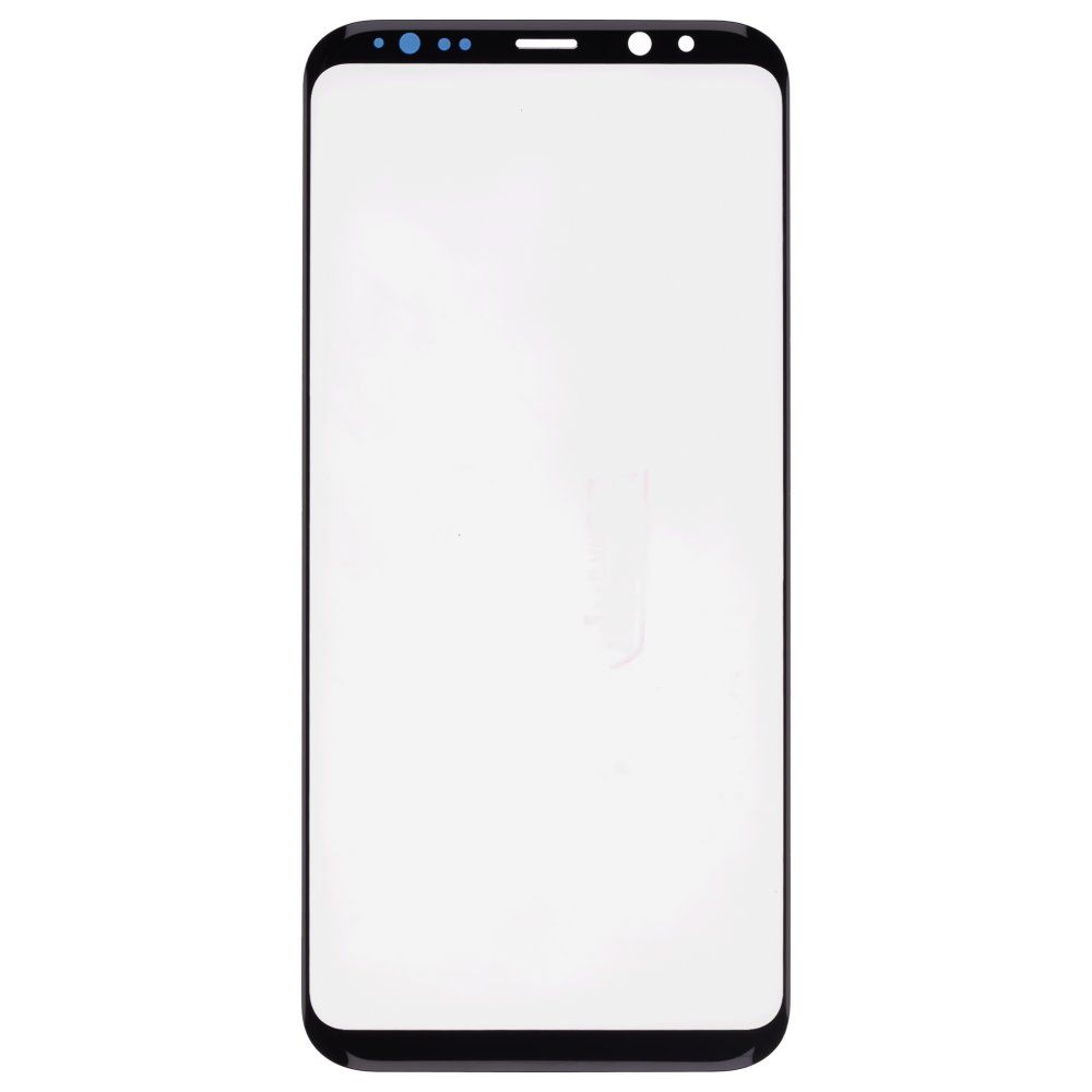 Стекло модуля для Samsung G955 Galaxy S8+ + OCA (черный) (Musttby)