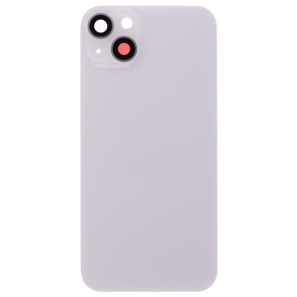Задняя крышка для Apple iPhone 14 Plus (белый) (в сборе со стеклом камеры) (Premium)