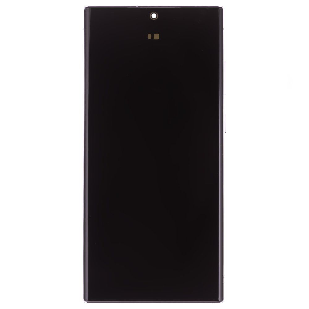Дисплей для Samsung S918 Galaxy S23 Ultra + тачскрин (розовый) (в рамке) (ORIG100) (SP)