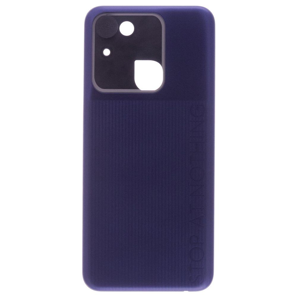 Задняя крышка для Tecno Spark GO 2022 (KG5) (синий)