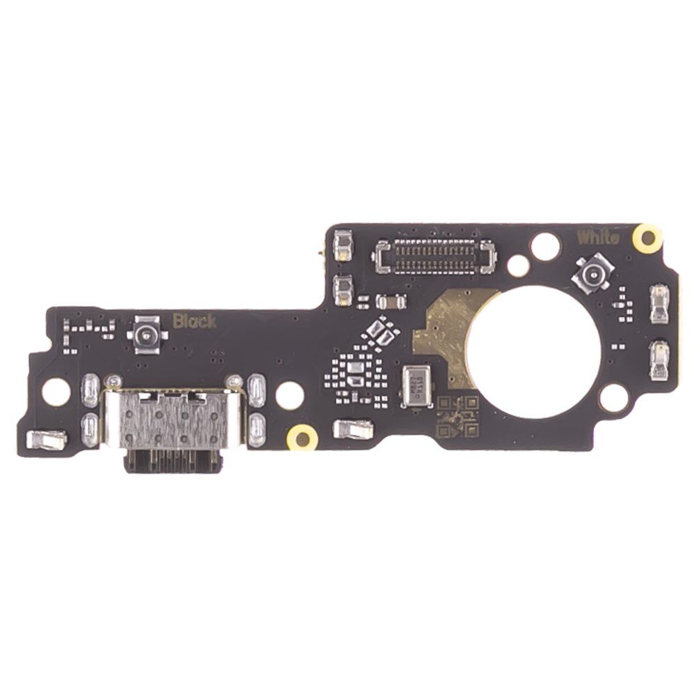 Нижняя плата для Xiaomi Poco M4 5G (22041219PG) с комп. + разъем зарядки + микрофон