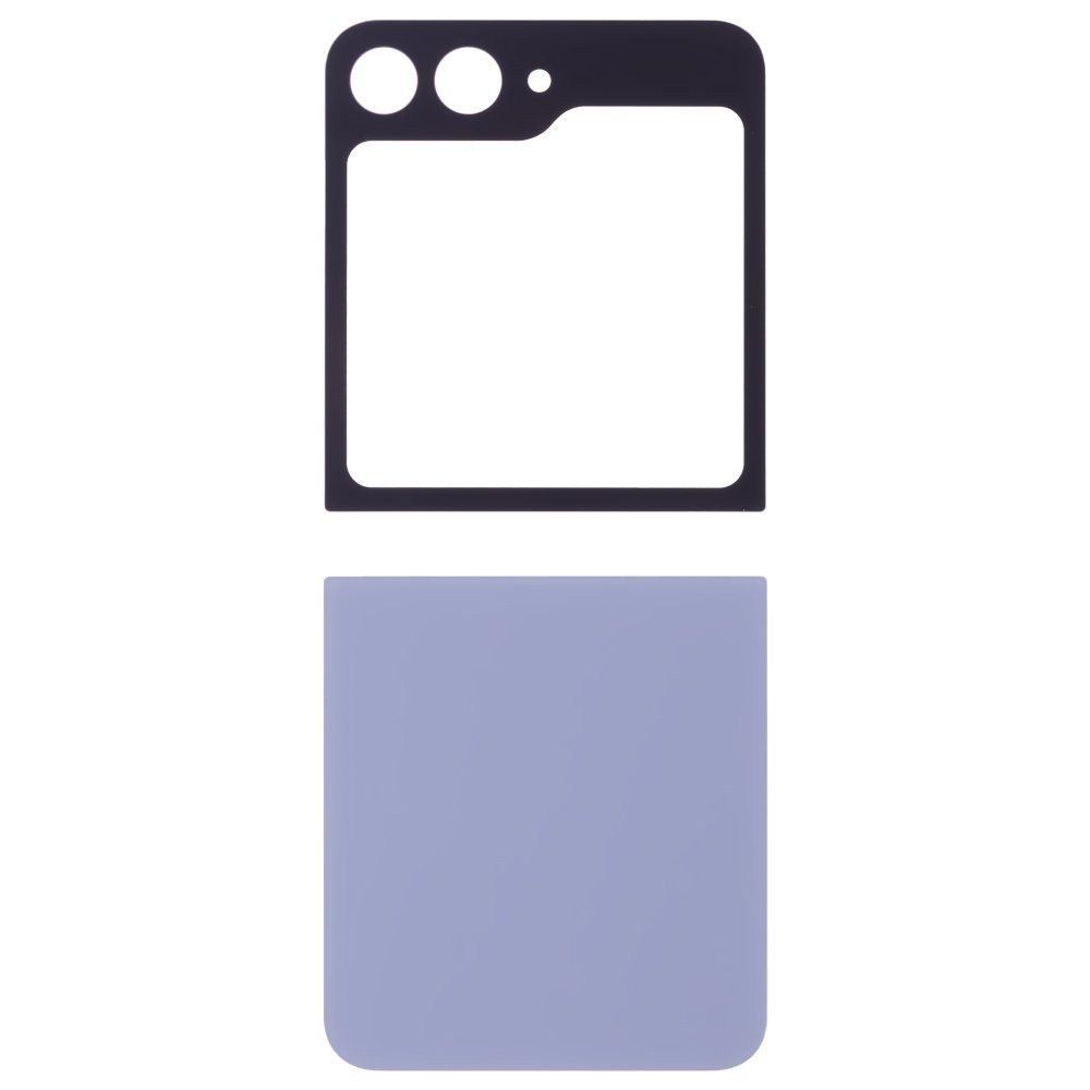 Задняя крышка для Samsung F741 Galaxy Z Flip 6 (синий) (комплект)