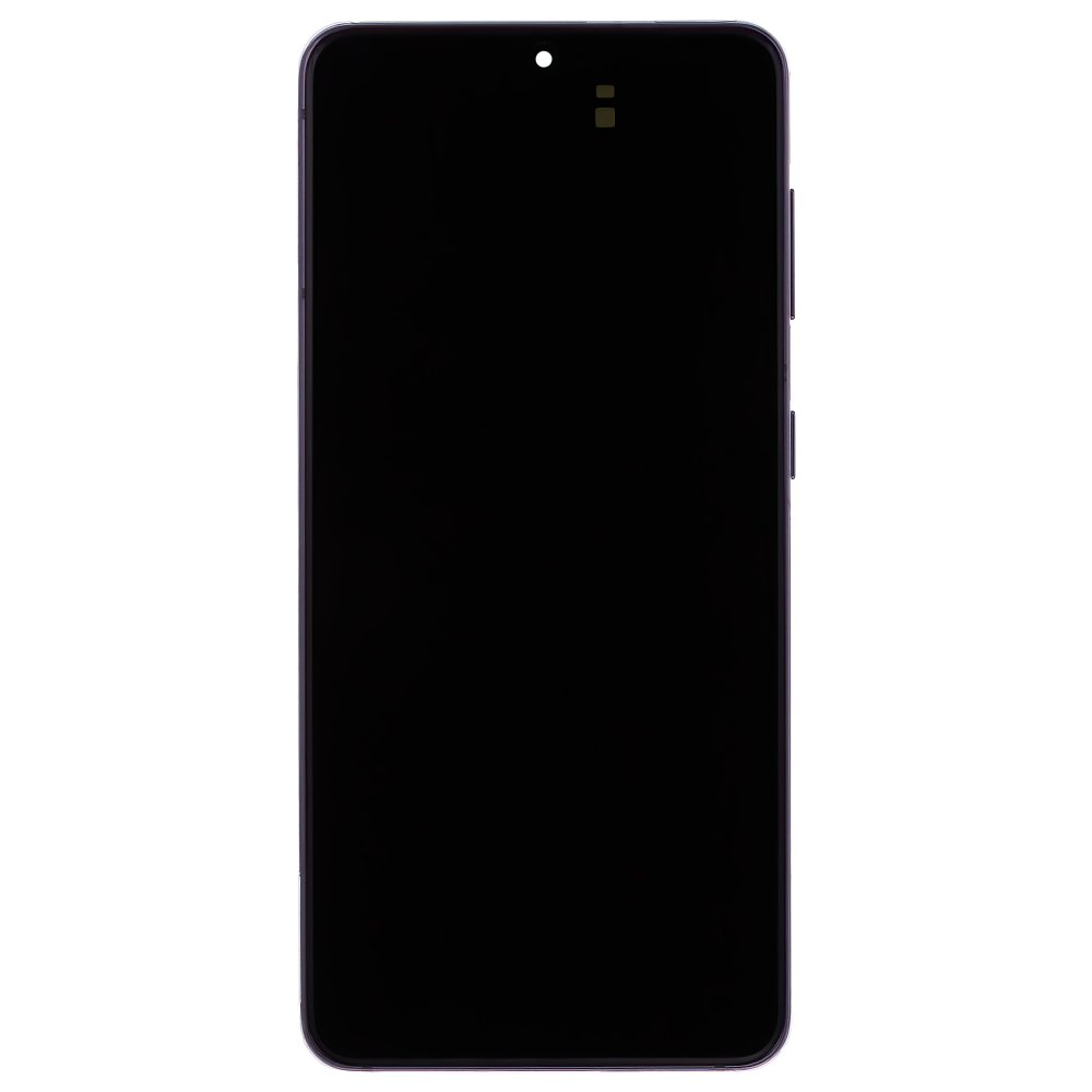 Дисплей для Samsung G991 Galaxy S21 + тачскрин (черный) (в рамке) (ORIG100) (возможен дефект ЛКП)