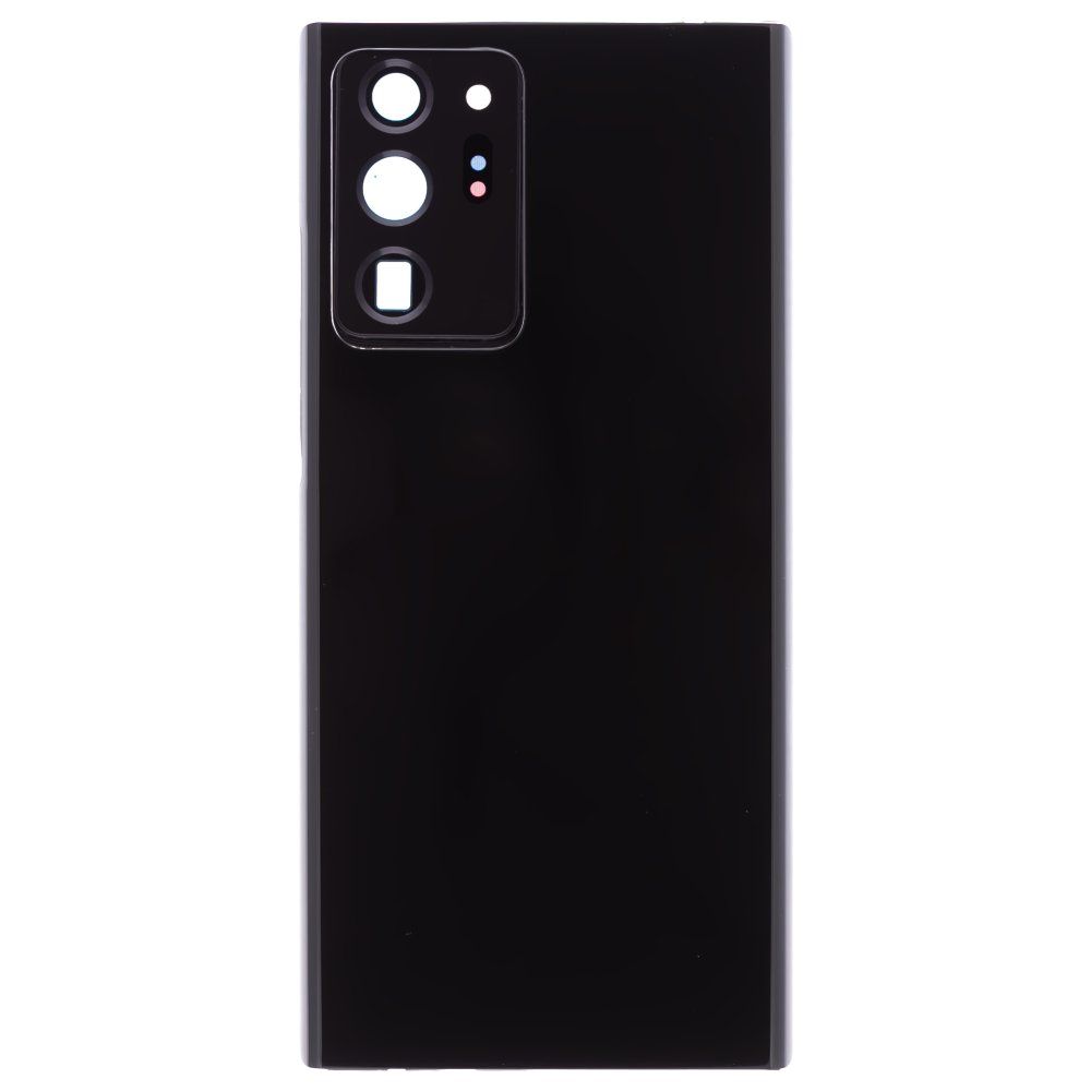Задняя крышка для Samsung N985 Galaxy Note 20 Ultra / N986 Galaxy Note 20 Ultra 5G (черный) (в сборе со стеклом камеры) (ORIG100)