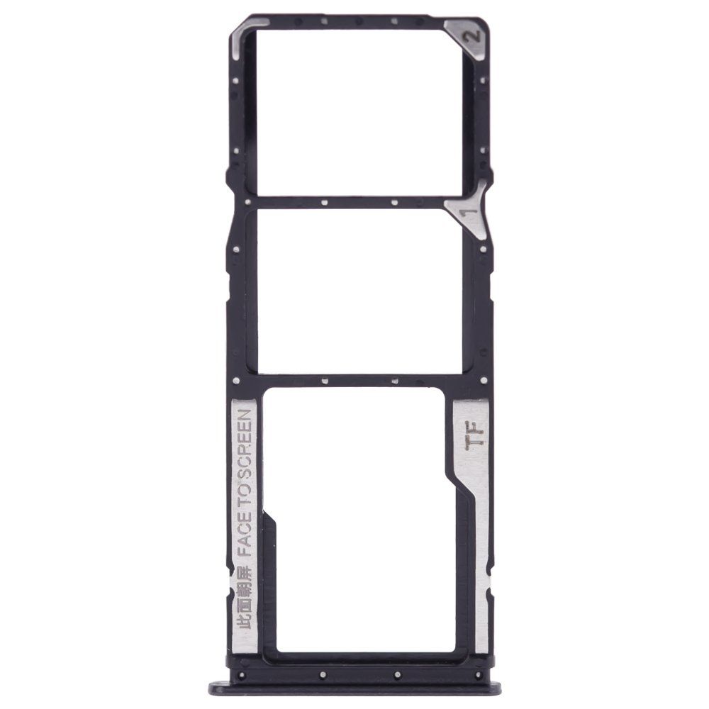 Держатель сим-карты для Xiaomi Poco M4 5G (22041219PG) (черный)