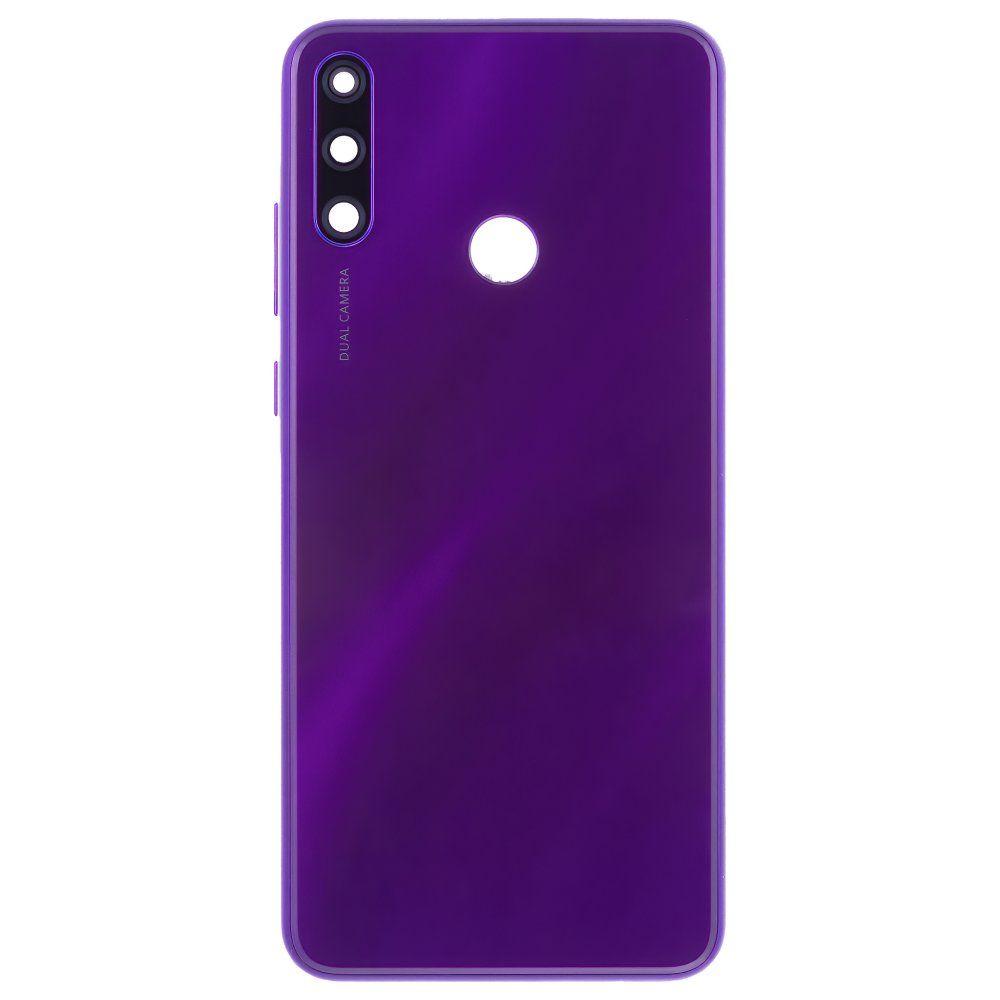 Задняя крышка для Huawei Y6p (MED-LX9N) (фиолетовый) (в сборе со стеклом камеры)
