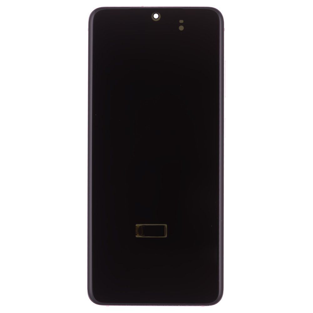 Дисплей для Samsung G981 Galaxy S20 5G + тачскрин (розовый) (в рамке) (ORIG100) (возможен дефект ЛКП)
