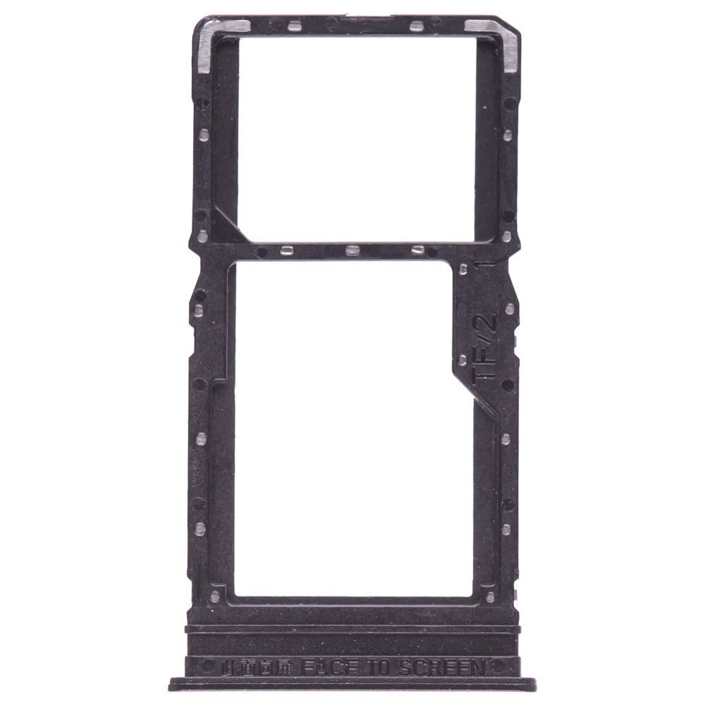 Держатель сим-карты для Xiaomi Poco M6 4G (2404APC5FG) (черный)