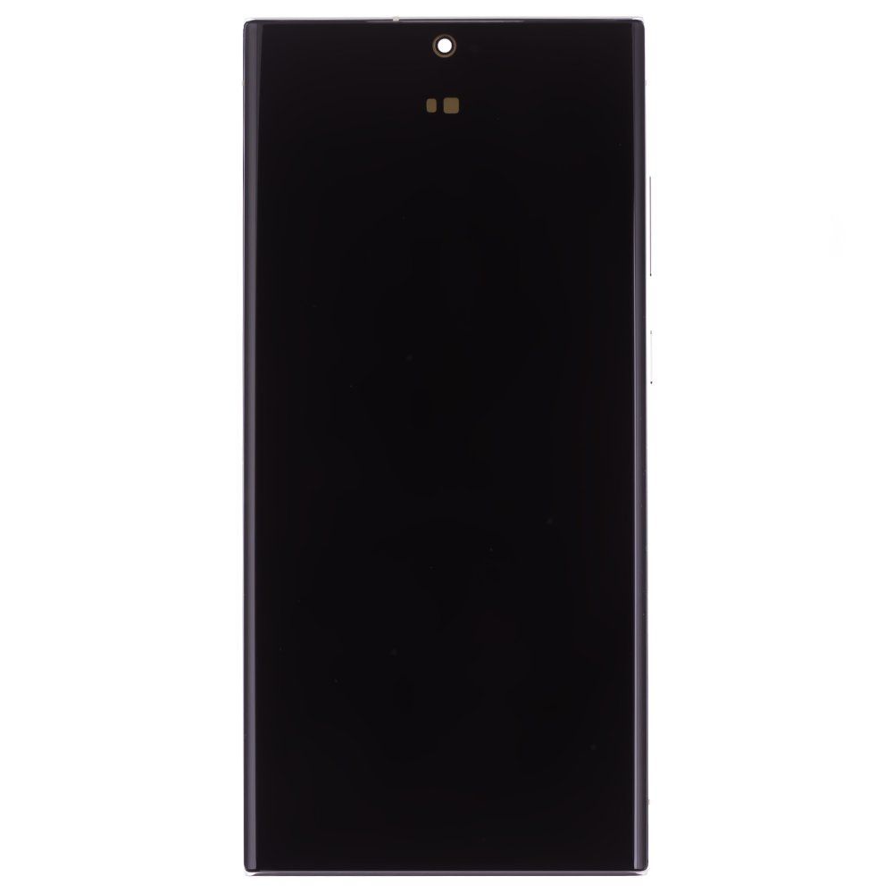 Дисплей для Samsung S918 Galaxy S23 Ultra + тачскрин (серебристый) (в рамке) (ORIG100) (SP)