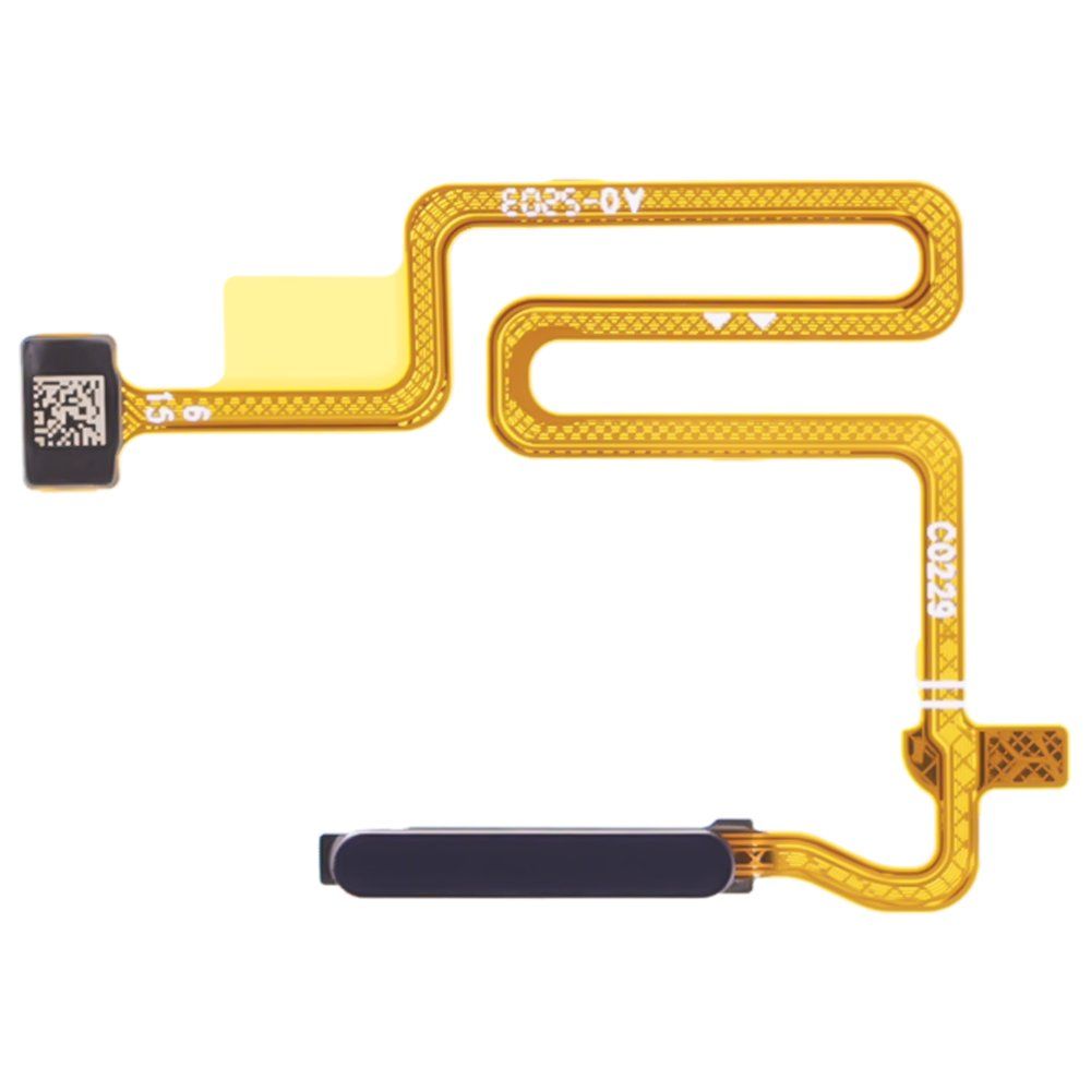 Шлейф для OPPO A55 4G (CPH2325) / A74 5G (CPH2197) с комп. + сканер отпечатка пальца (черный)