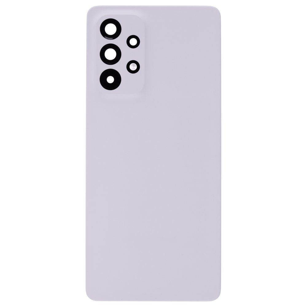 Задняя крышка для Samsung A536 Galaxy A53 5G (белый) (в сборе со стеклом камеры)