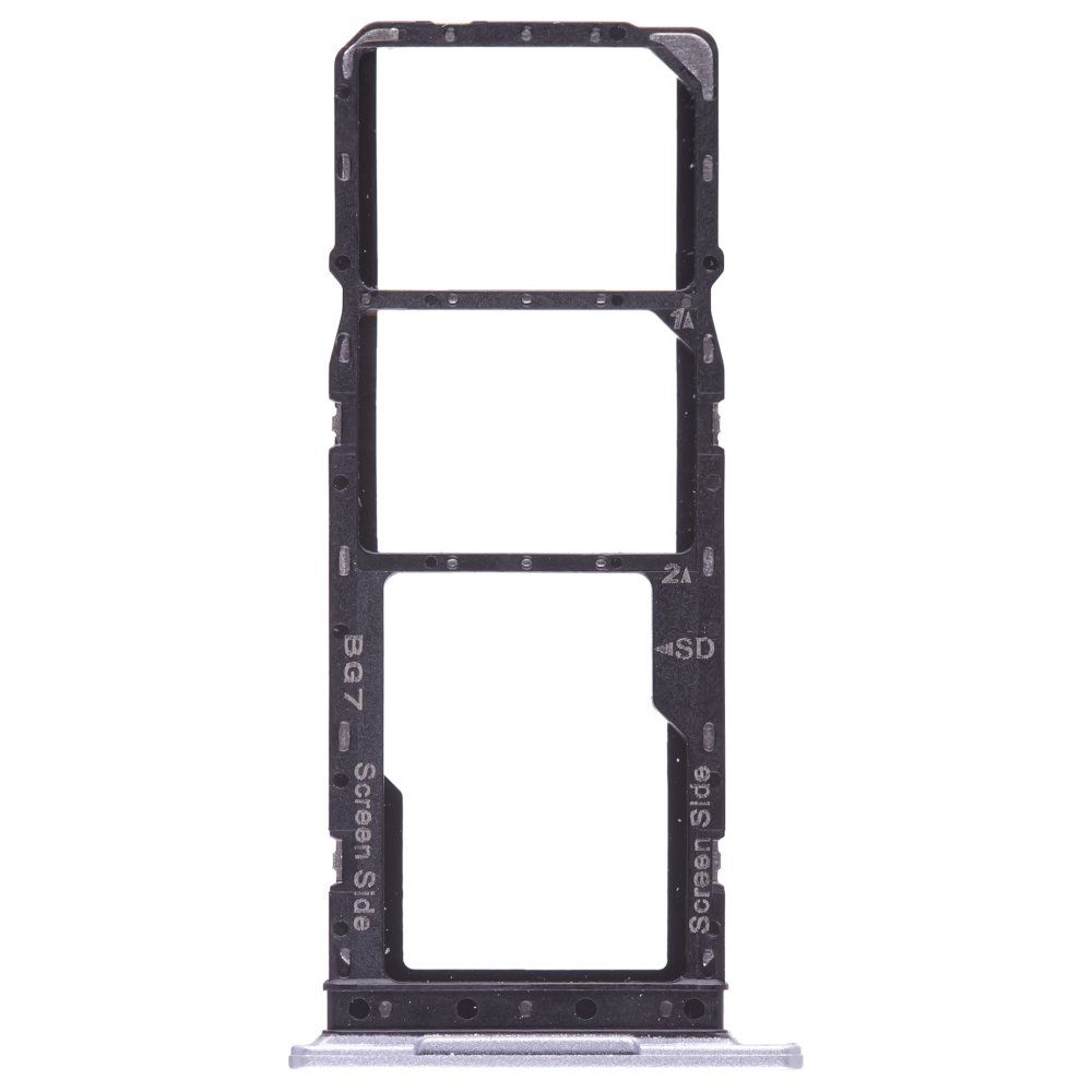 Держатель сим-карты для Tecno Spark 20C (BG7n) (белый)