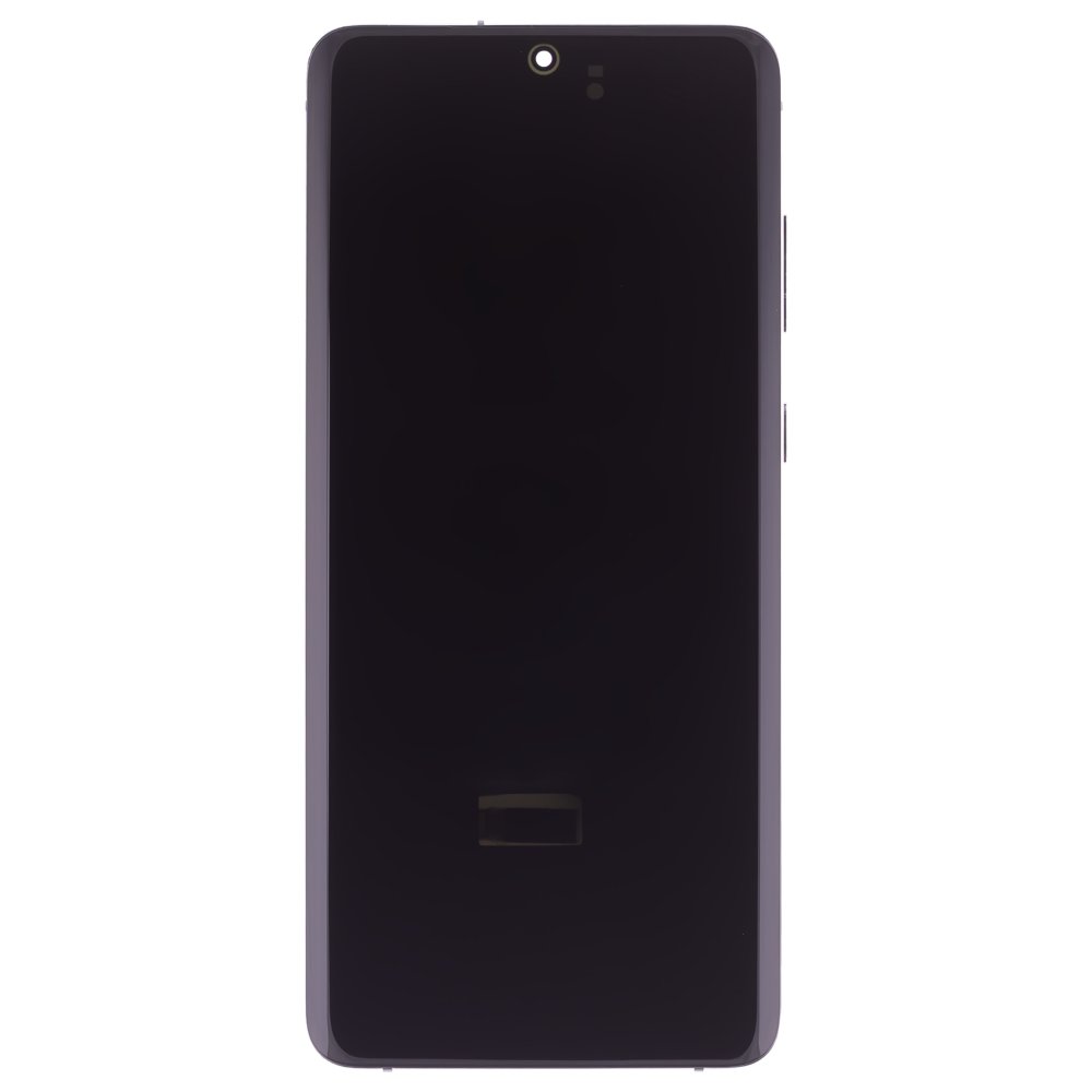 Дисплей для Samsung G985 Galaxy S20+ / G986 Galaxy S20+ 5G + тачскрин (серебристый) (в рамке) (OLED) (Full Size)