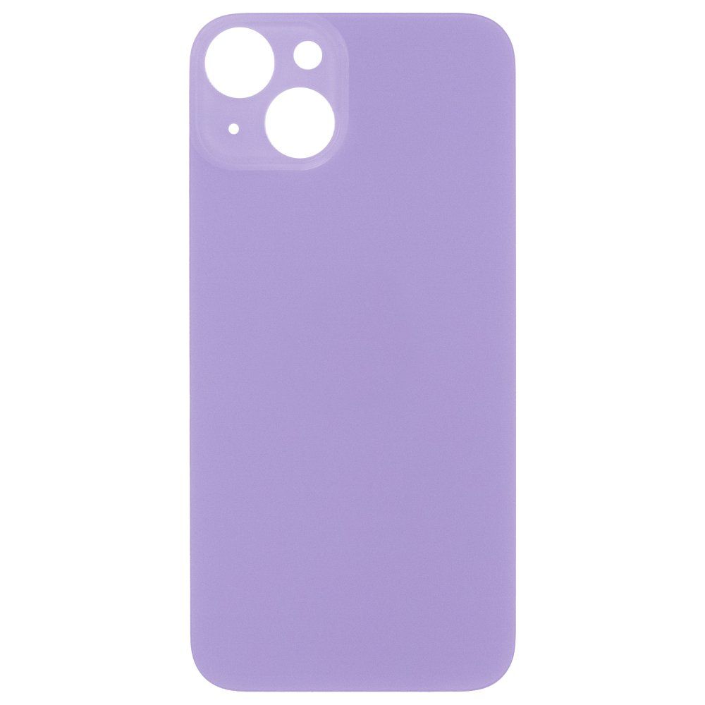 Задняя крышка для Apple iPhone 14 (фиолетовый) (с широким отверстием) (Premium)
