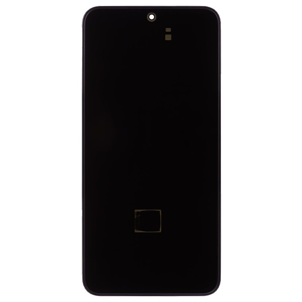 Дисплей для Samsung S901 Galaxy S22 + тачскрин (черный) (в рамке) (ORIG100) (возможен дефект ЛКП)