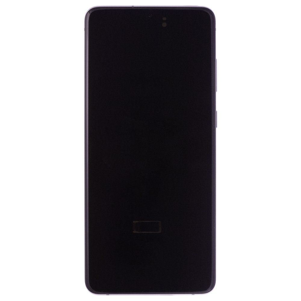 Дисплей для Samsung G985 Galaxy S20+ / G986 Galaxy S20+ 5G + тачскрин (серый) (в рамке) (ORIG100) (возможен дефект ЛКП)