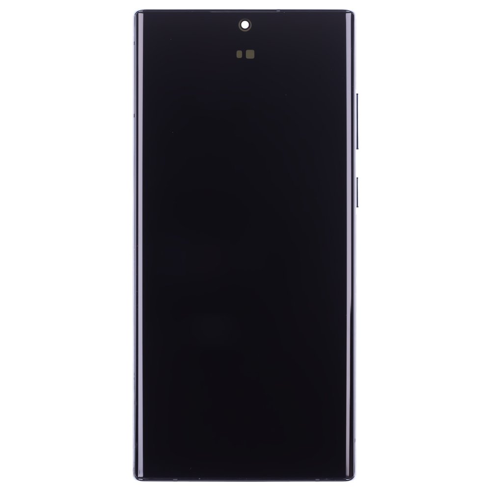 Дисплей для Samsung S908 Galaxy S22 Ultra + тачскрин (зеленый) (в рамке) (ORIG100) (возможен дефект ЛКП)