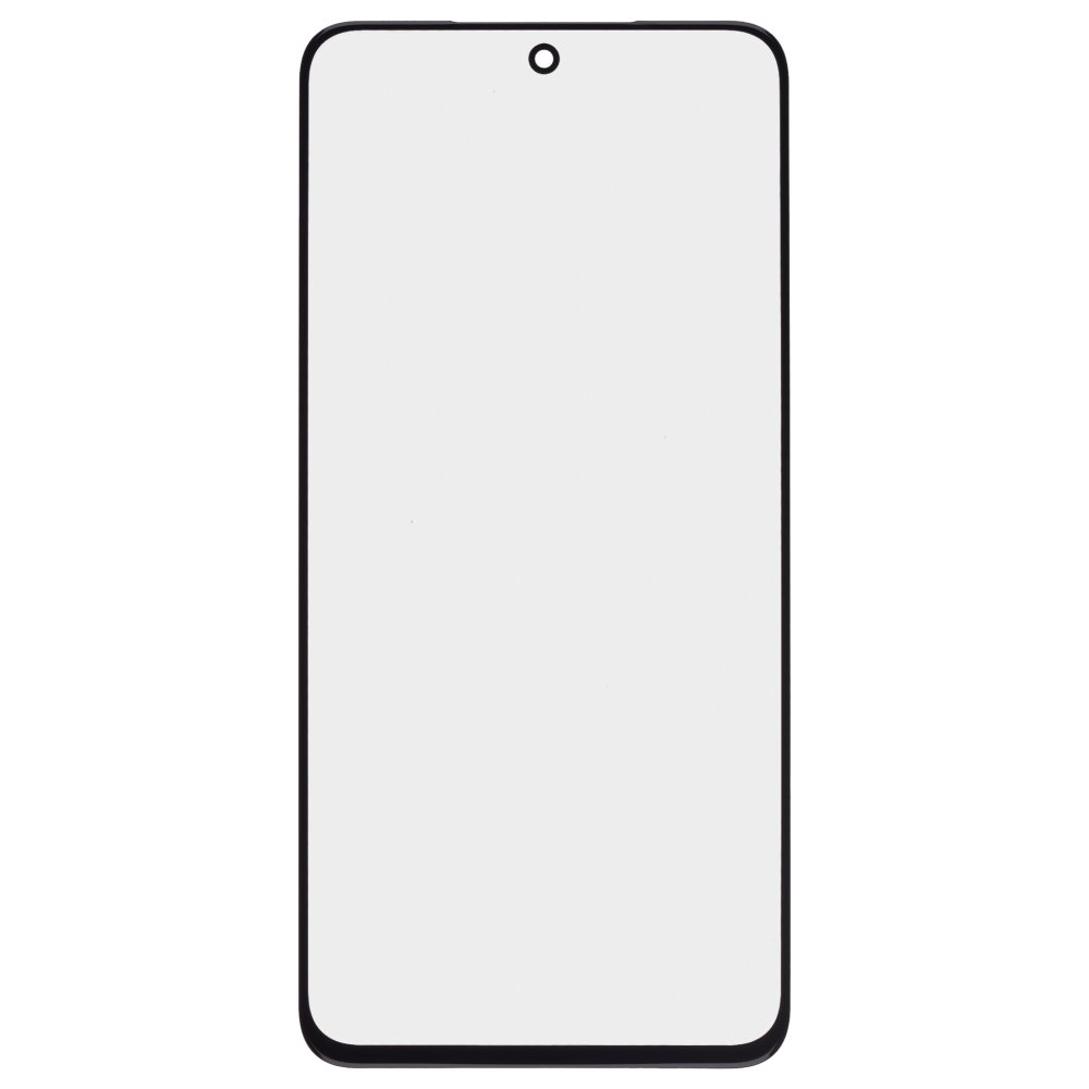 Стекло модуля для Samsung G990 Galaxy S21 FE + OCA (черный)