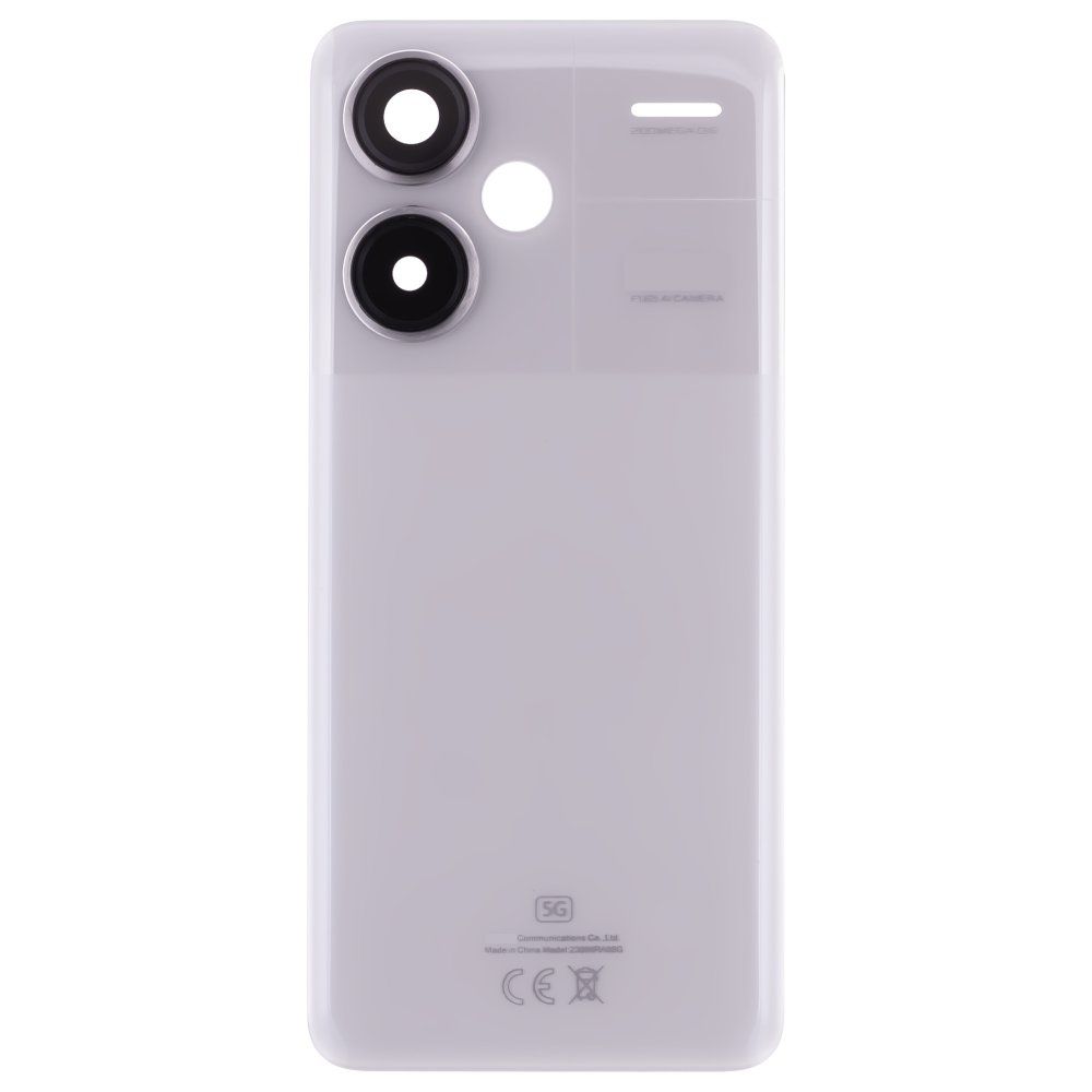 Задняя крышка для Xiaomi Redmi Note 13 Pro+ 5G (23090RA98C) (белый) (в сборе со стеклом камеры)