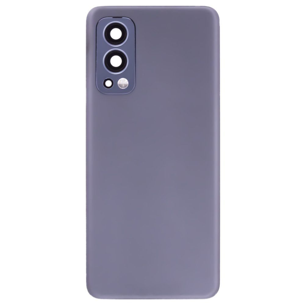 Задняя крышка для OnePlus Nord 2 5G (DN2103) (серый) (в сборе со стеклом камеры)