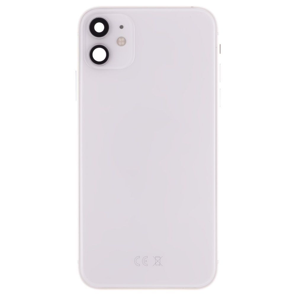 Корпус для Apple iPhone 11 (белый) (в сборе) (ORIG100) (Снятый) (возможен дефект ЛКП)