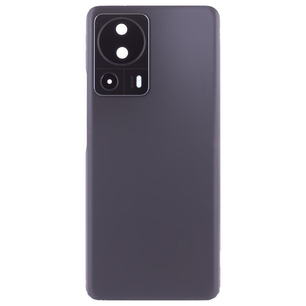Задняя крышка для Xiaomi 13 Lite (2210129SG) (черный) (в сборе со стеклом камеры) (ORIG100)
