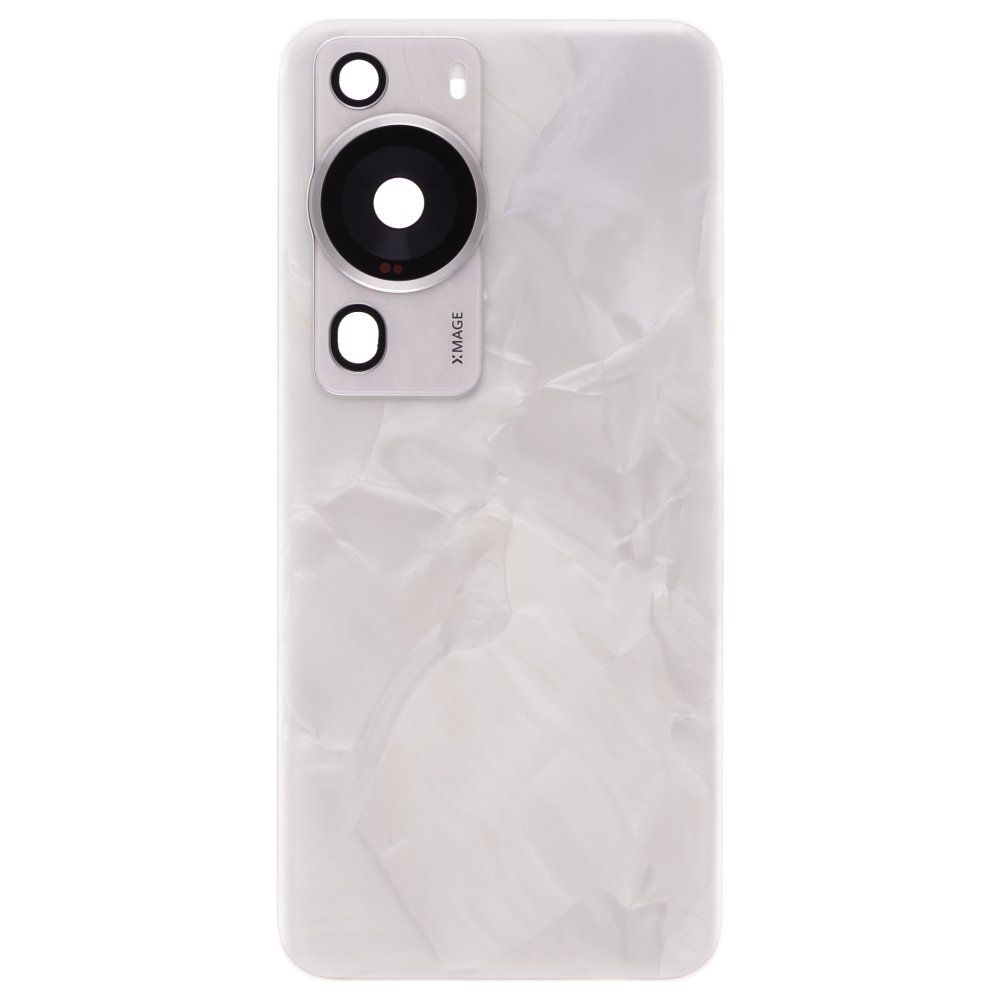Задняя крышка для Huawei P60 Pro (MNA-LX9) (белый) (в сборе со стеклом камеры) (ORIG100)