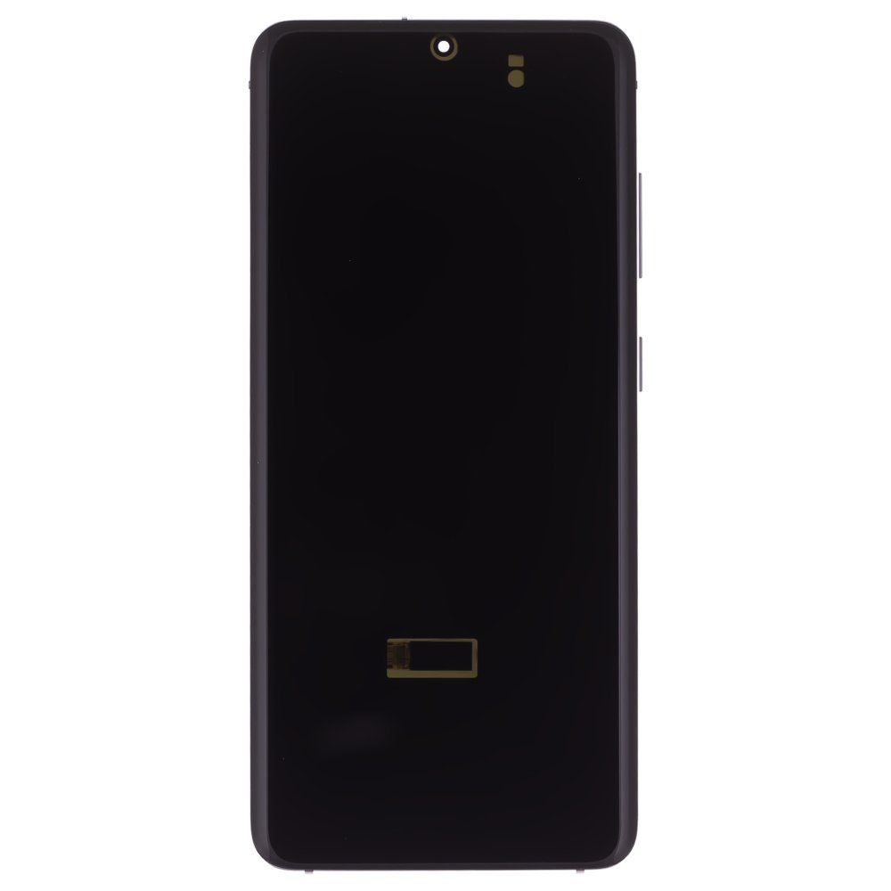 Дисплей для Samsung G980 Galaxy S20 + тачскрин (серебристый) (в рамке) (OLED) (Full Size)