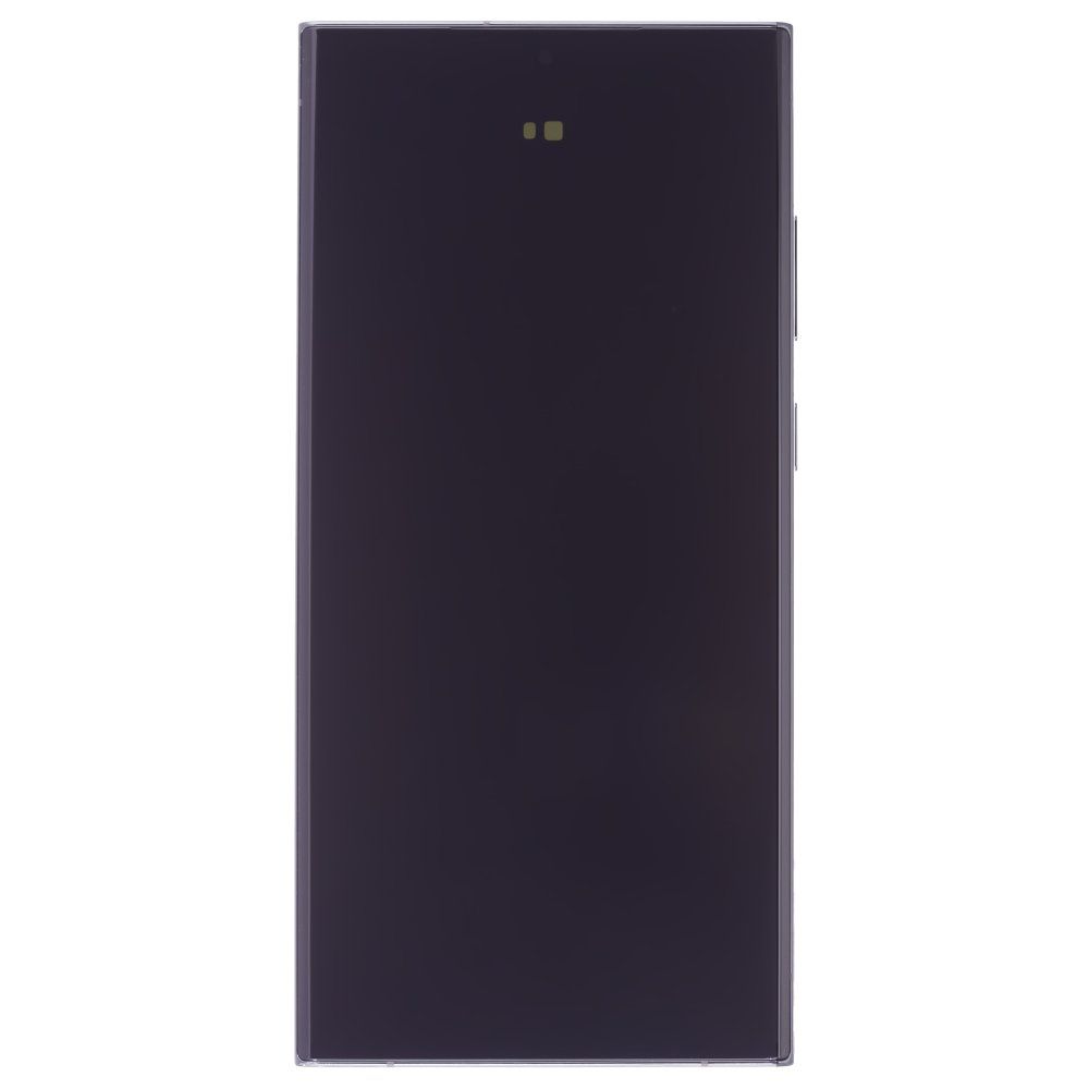 Дисплей для Samsung S918 Galaxy S23 Ultra + тачскрин (зеленый) (в рамке) (ORIG100) (возможен дефект ЛКП)