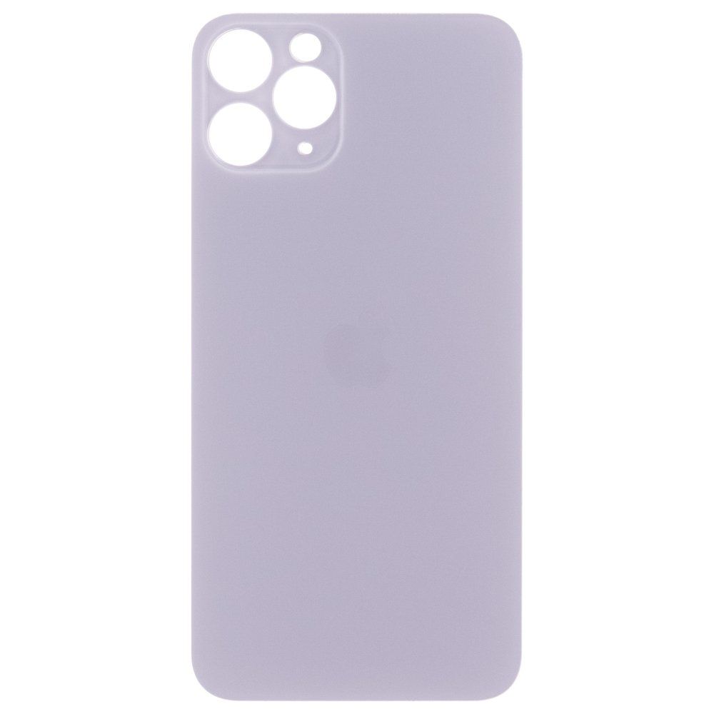 Задняя крышка для Apple iPhone 11 Pro (белый) (с широким отверстием) (Premium)