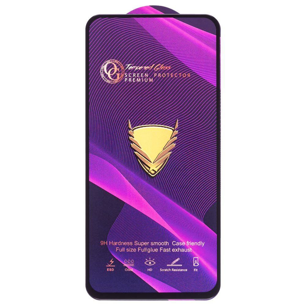 Защитное стекло OG Glass (3 в 1) для Samsung A546 Galaxy A54 5G (черный)
