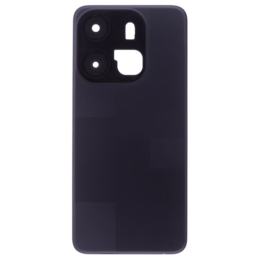 Задняя крышка для Tecno Pop 7 (BF6) (черный)